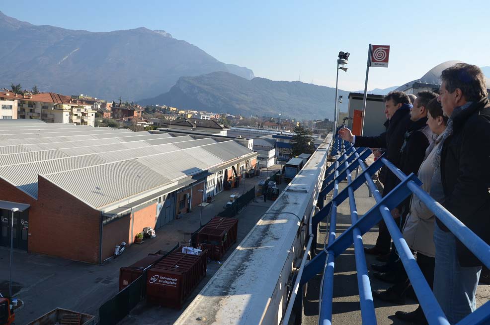 Panoramica dal tetto dell'Expo